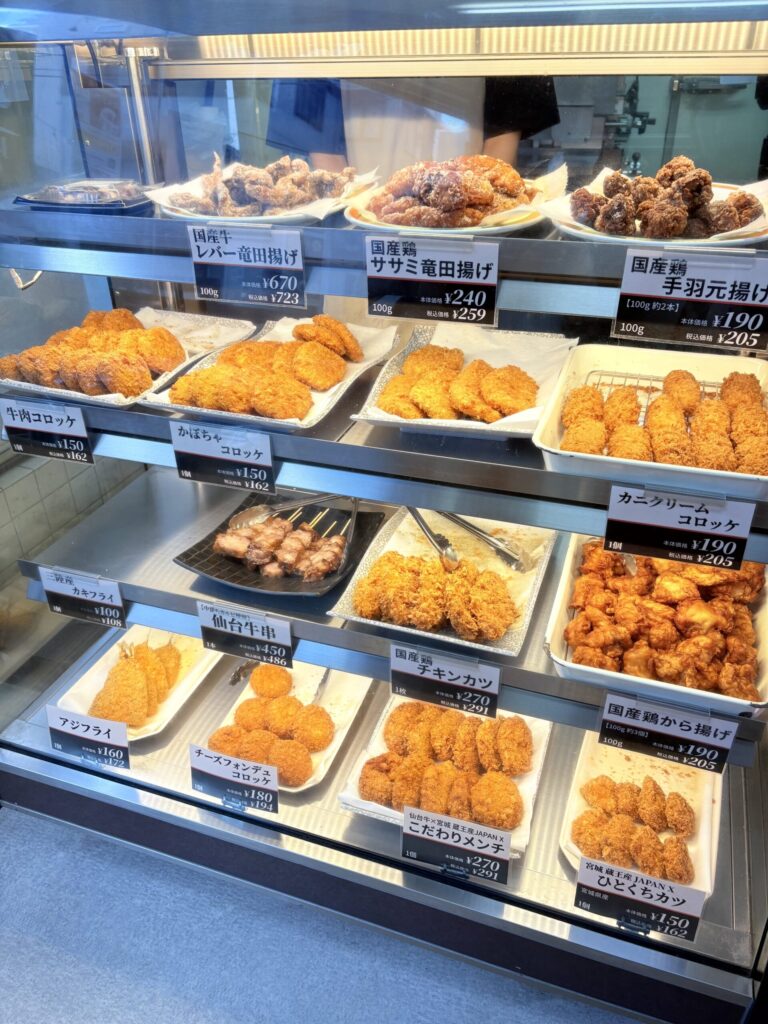 すき焼き割烹かとうの惣菜